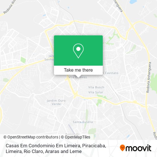 Mapa Casas Em Condominio Em Limeira