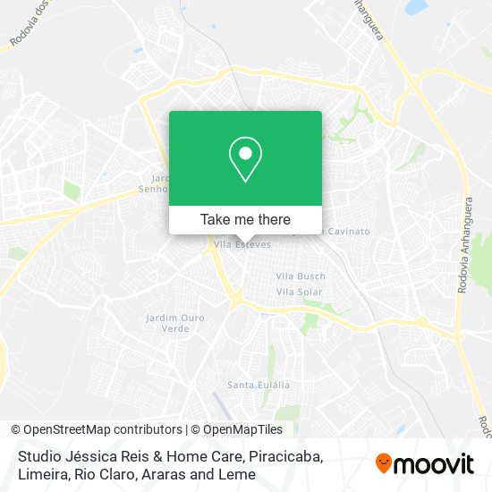Studio Jéssica Reis & Home Care map
