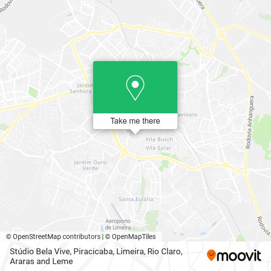 Stúdio Bela Vive map