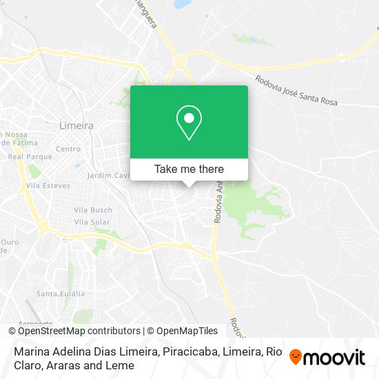 Marina Adelina Dias Limeira map