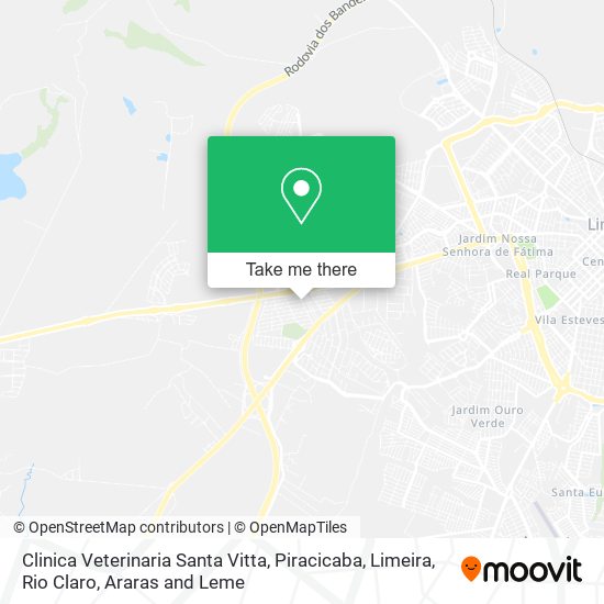 Clinica Veterinaria Santa Vitta map