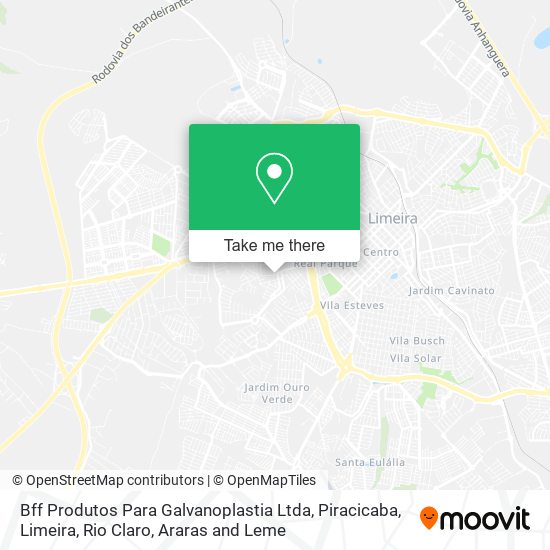 Bff Produtos Para Galvanoplastia Ltda map
