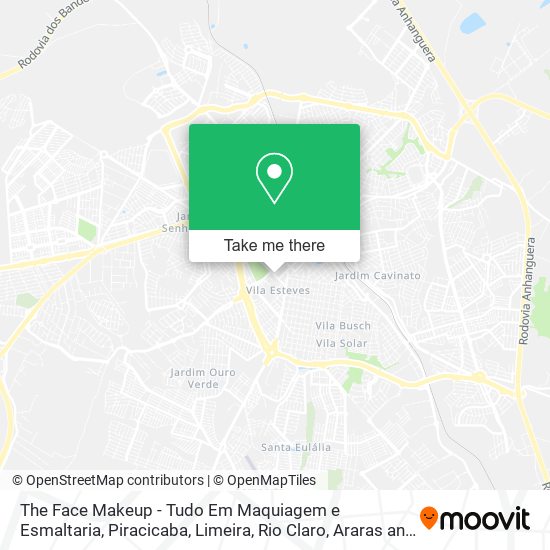 The Face Makeup - Tudo Em Maquiagem e Esmaltaria map