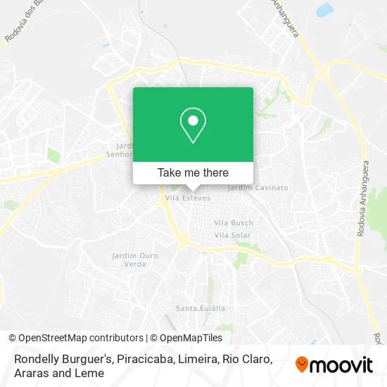 Rondelly Burguer's map