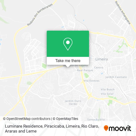 Luminare Residence map