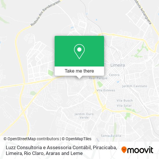 Mapa Luzz Consultoria e Assessoria Contábil