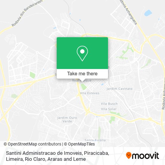 Mapa Santini Administracao de Imoveis