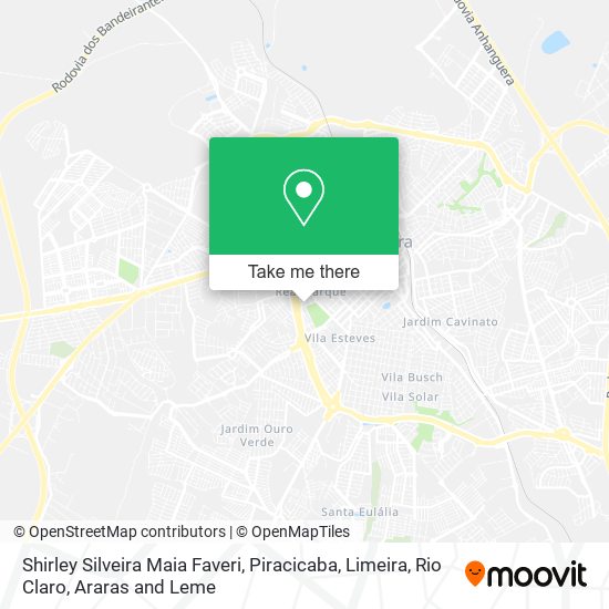 Mapa Shirley Silveira Maia Faveri