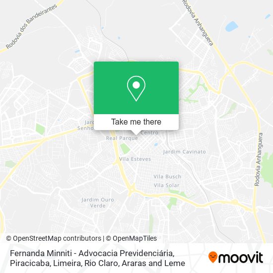 Fernanda Minniti - Advocacia Previdenciária map