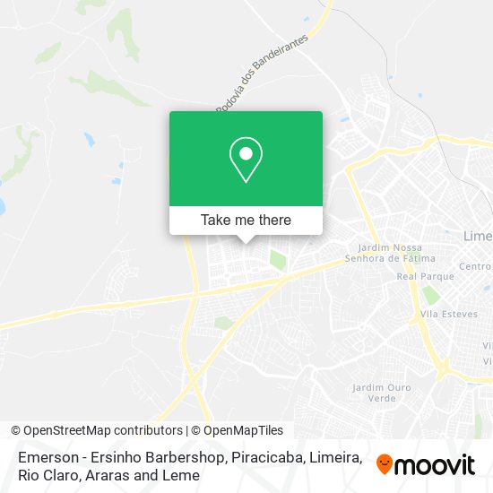 Emerson - Ersinho Barbershop map