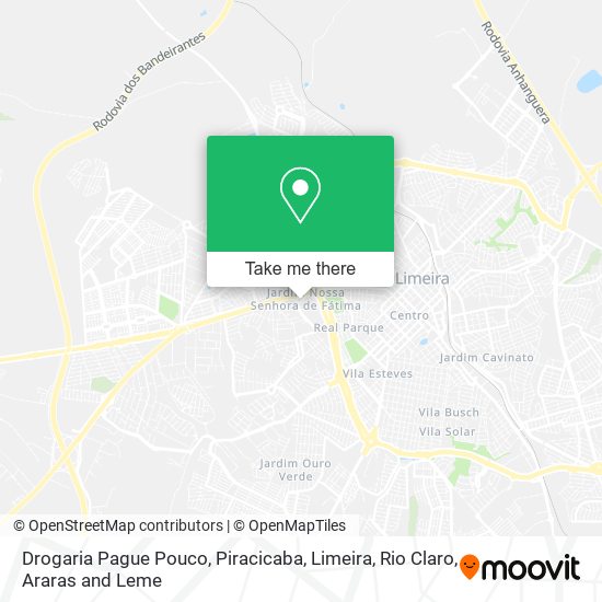 Mapa Drogaria Pague Pouco