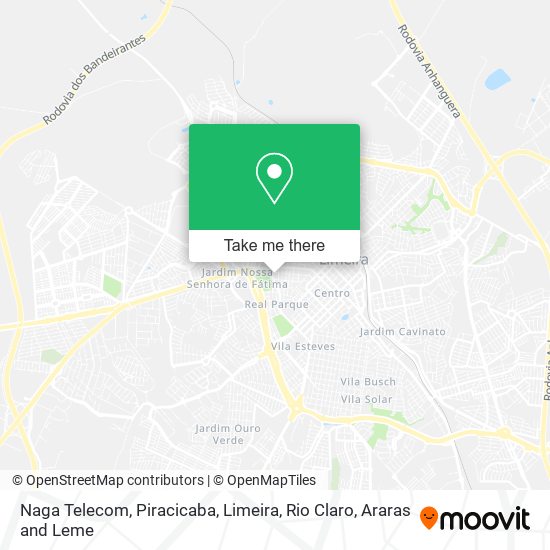 Mapa Naga Telecom