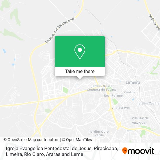 Igreja Evangelica Pentecostal de Jesus map