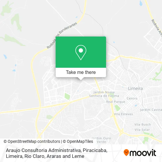 Araujo Consultoria Administrativa map