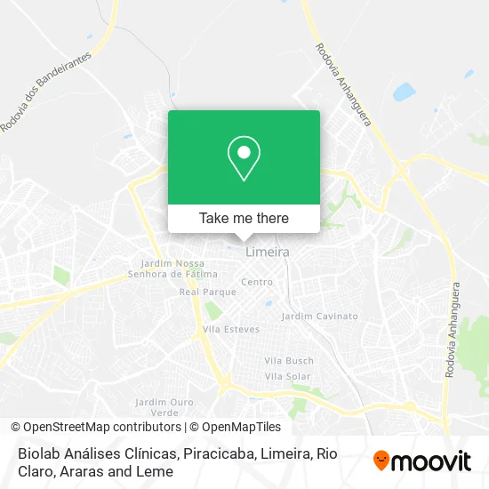 Biolab Análises Clínicas map