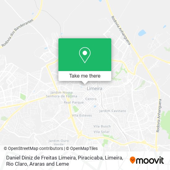 Daniel Diniz de Freitas Limeira map