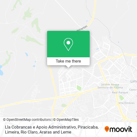 Mapa Lla Cobrancas e Apoio Administrativo