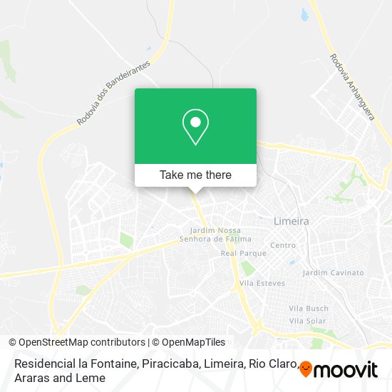 Residencial la Fontaine map