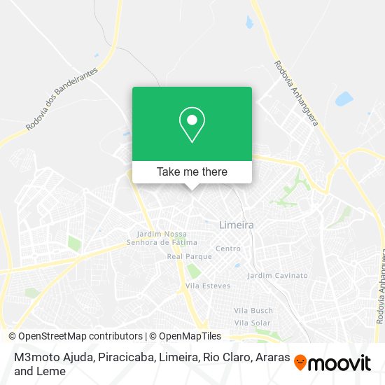 M3moto Ajuda map