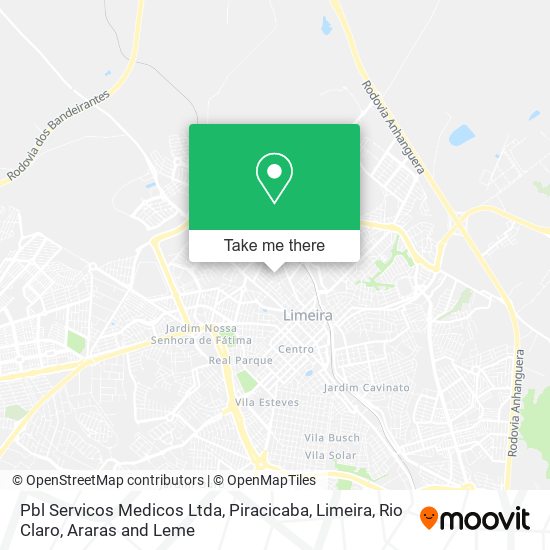 Pbl Servicos Medicos Ltda map