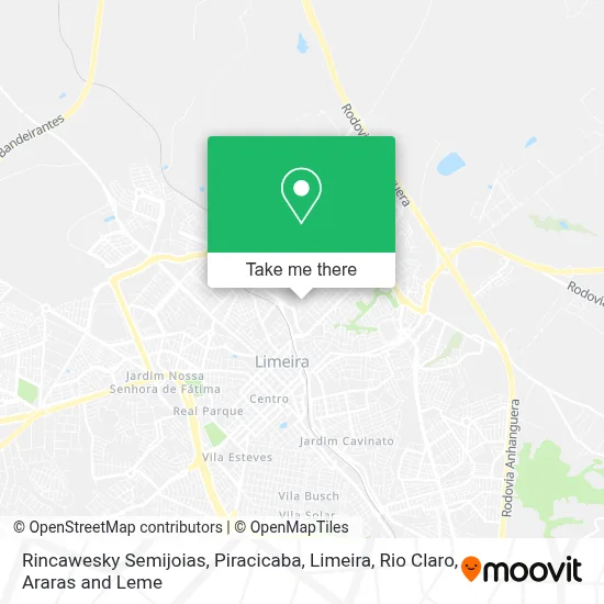 Rincawesky Semijoias map