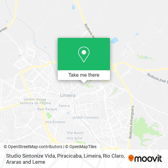 Mapa Studio Sintonize Vida