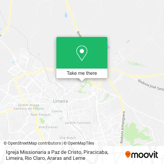 Igreja Missionaria a Paz de Cristo map