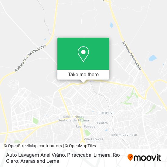 Auto Lavagem Anel Viário map