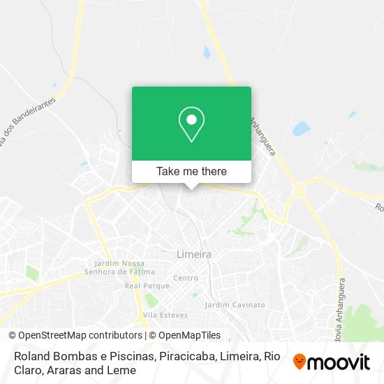 Roland Bombas e Piscinas map