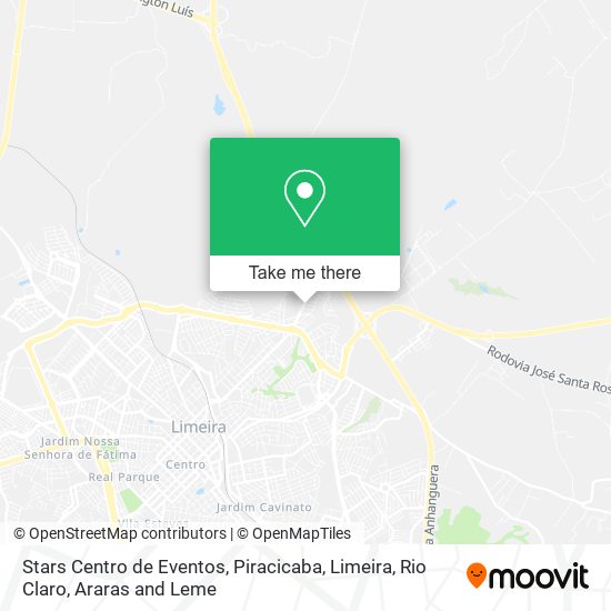 Stars Centro de Eventos map