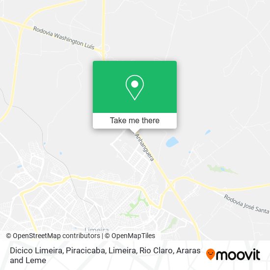 Dicico Limeira map