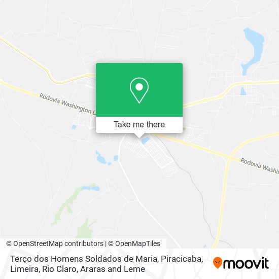 Terço dos Homens Soldados de Maria map