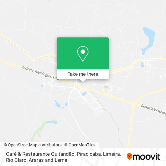 Café & Restaurante Quitandão map