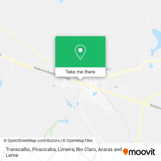 Transcalho map