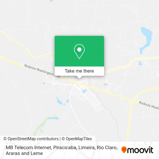 MB Telecom Internet map