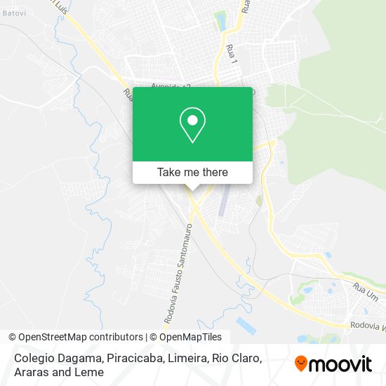 Colegio Dagama map