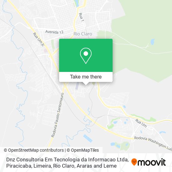 Mapa Dnz Consultoria Em Tecnologia da Informacao Ltda