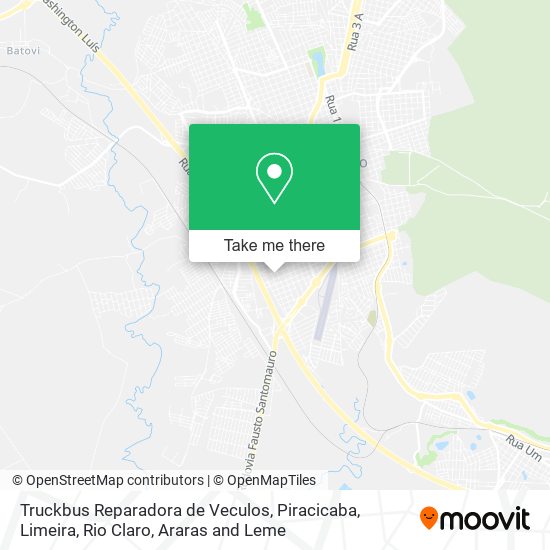 Mapa Truckbus Reparadora de Veculos