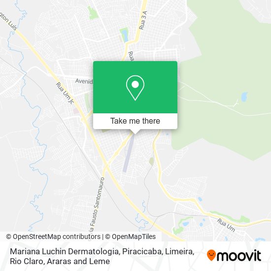 Mariana Luchin Dermatologia map