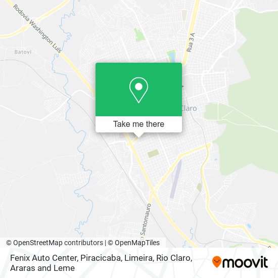 Fenix Auto Center map