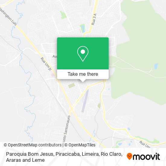 Mapa Paroquia Bom Jesus