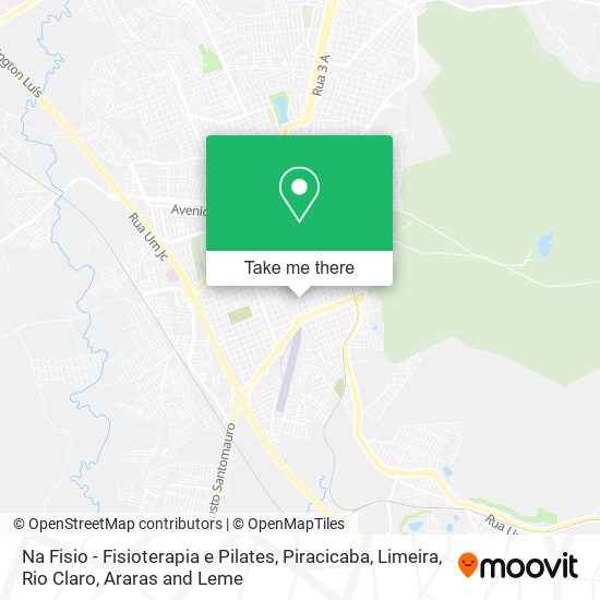 Na Fisio - Fisioterapia e Pilates map