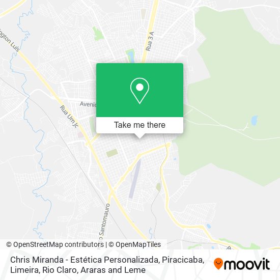 Mapa Chris Miranda - Estética Personalizada