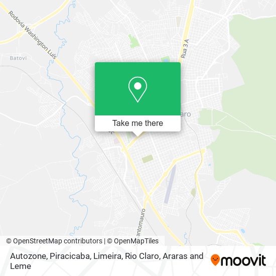 Autozone map