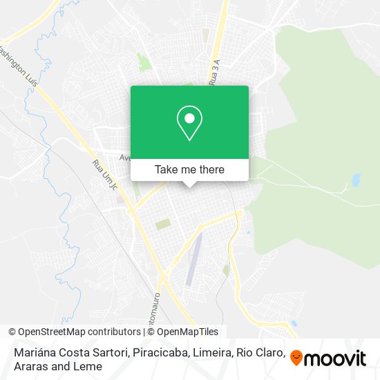Mariána Costa Sartori map