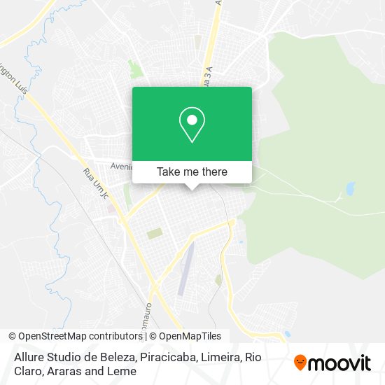 Allure Studio de Beleza map