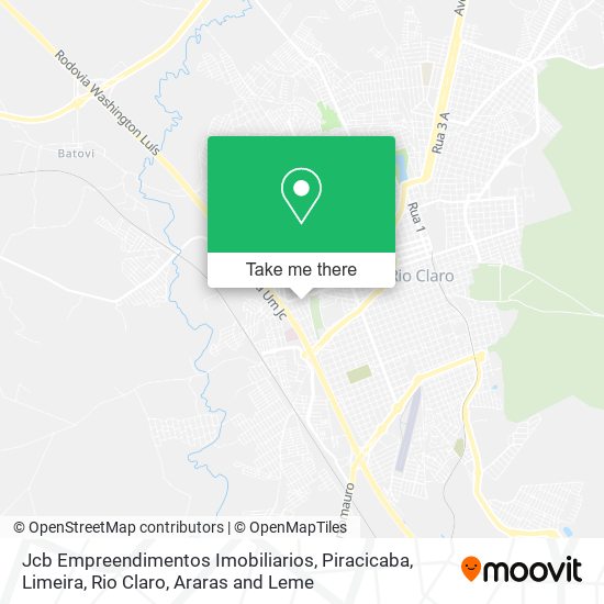 Mapa Jcb Empreendimentos Imobiliarios