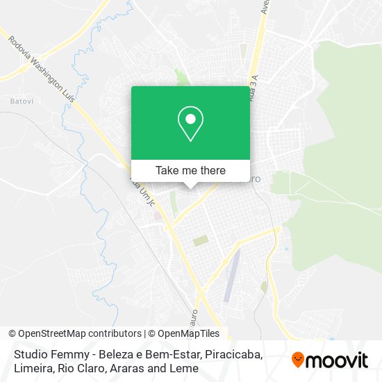 Studio Femmy - Beleza e Bem-Estar map