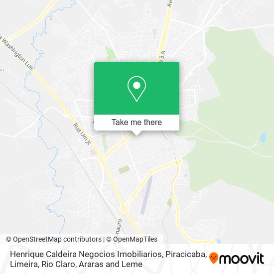 Henrique Caldeira Negocios Imobiliarios map