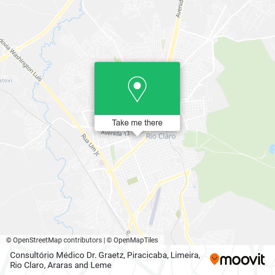 Consultório Médico Dr. Graetz map